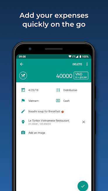 Travel Budget Android App